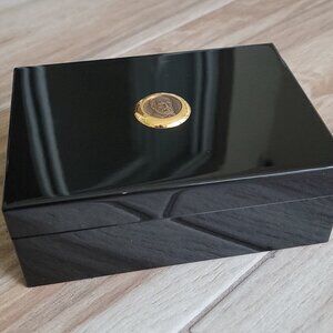 ROLEX Cellini 50.00.02 Watch Black Laquer Case Vintage Box